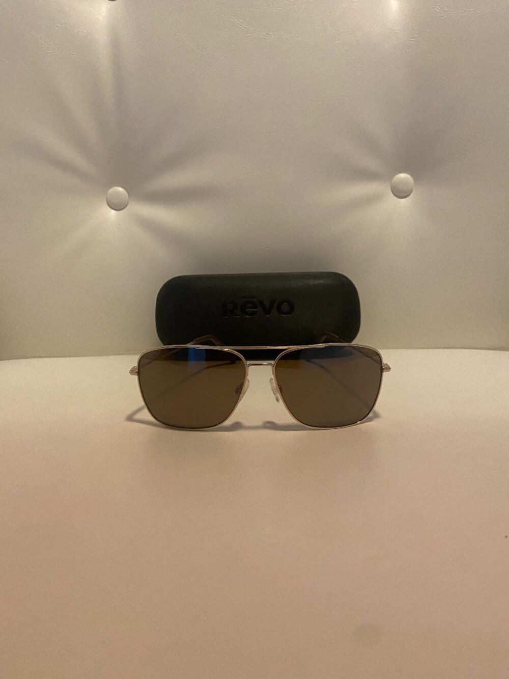 Reevo Sunglasses Gold Frame